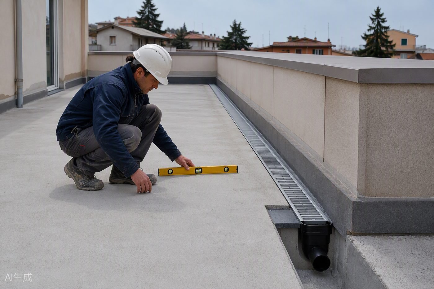 Drenaggio e Pendenze Terrazzo a Varese e provincia — specialisti terrazzi e balconi